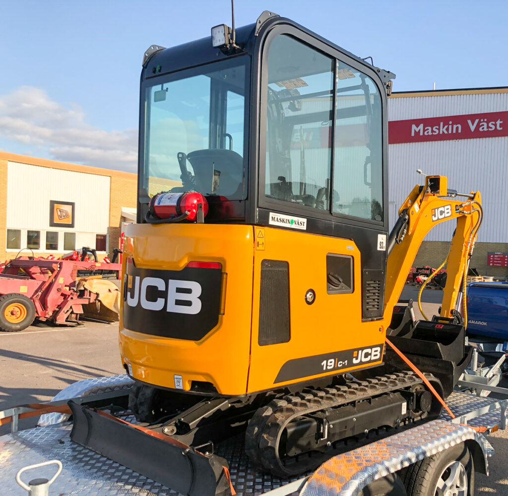 JCB 19C - leverans från Maskin Väst